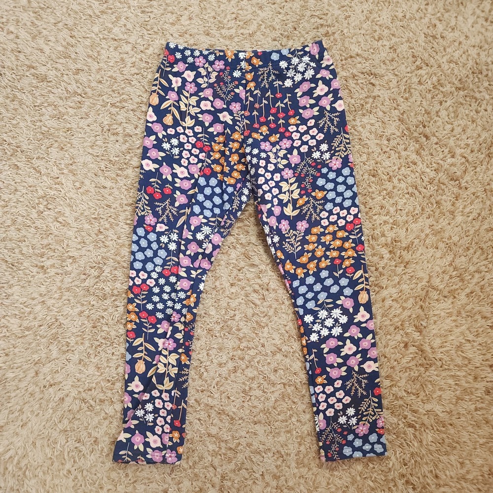 Carter's Kid Girls 14/14A Floral‎ Pattern Sweat Pants